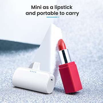 Mini Portable Charger Power Bank for iPhone - 5200mAh