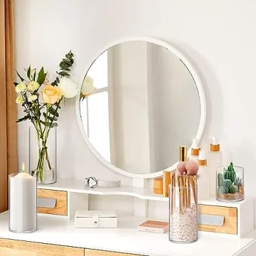 Stylish 4 Pack Glass Cylinder Vases for Home Decor