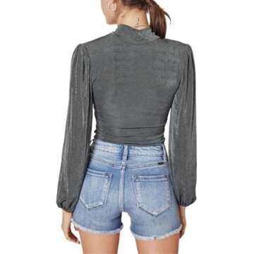 Stylish Kancan Women's High Rise Denim Shorts for Summer