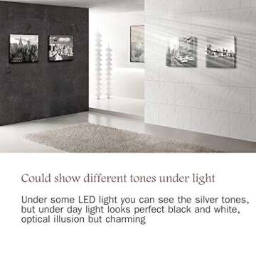 GOUPSKY Canvas Print for Home Decoration 4 Panels New York City Landmark Painting Wall Art Picture Print on Canvas - High Definition Modern Giclee Artwork