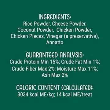 Himalayan Dog Chew Yak Cheese Treats, 100% Natural, Long Lasting, Gluten Free, Healthy & Safe, Lactose & Grain Free, Protein Rich, Chicken Flavor Flavor Crispy Puffed Treat, For All Breeds, 9.9 oz