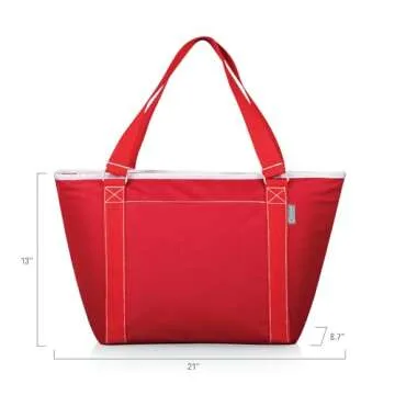 PICNIC TIME Topanga Tote, Soft Bag, Picnic Cooler, Disney Minnie Mouse-Red