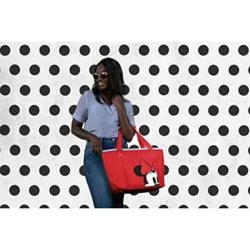 PICNIC TIME Topanga Tote, Soft Bag, Picnic Cooler, Disney Minnie Mouse-Red