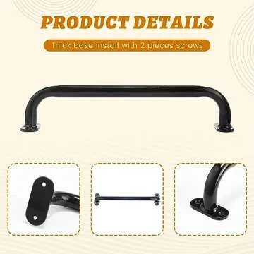 Zonon 6 Pcs Outdoor Safety Playground Handles
