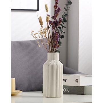 Minimalist Ceramic Flower Vase for Home Decor