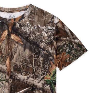 Bell Rangers Camouflage Short Sleeve Tee for All Outdoor Activities