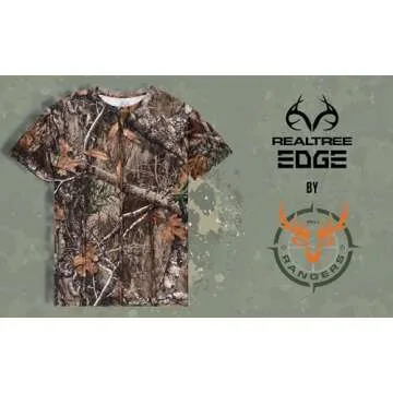 Bell Rangers Camouflage Short Sleeve Tee for All Outdoor Activities