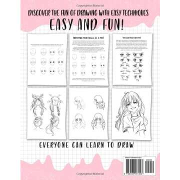 How to Draw Coolest Things Anime Manga for Kids: Step-by-Step Children's Guide Teach Sketching - Unl...