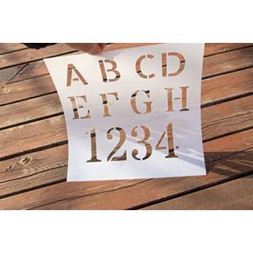 20 Pack 7.5mil Mylar Sheets, 12 X 12 Inch Stencil Paper for Cricut, Laser Cutting, Template Plastic for Quilting, Blank Plastic Sheets for Crafts, Food Grade Mylar Stencil Sheets