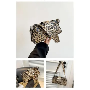 Leopard Print Shoulder Bag Perfect for Every Occasion