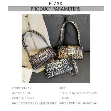 Leopard Print Shoulder Bag Perfect for Every Occasion