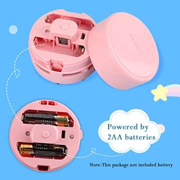 iSuperb Mini Desktop Vacuum Cleaner - Portable & Wireless Crumb Sweeper for Home & Office Cleanups