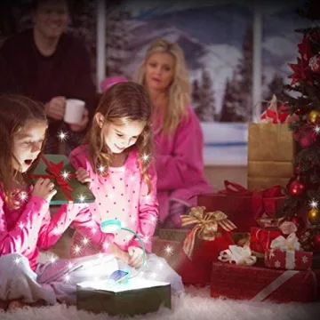 Vekkia Cute Rechargeable Book Light for Kids