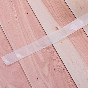 URATOT 500 Pieces (1 Roll) Glue Points Removable Balloon Glue Points Double Sided Dots Tape for Craft Wedding Decoration