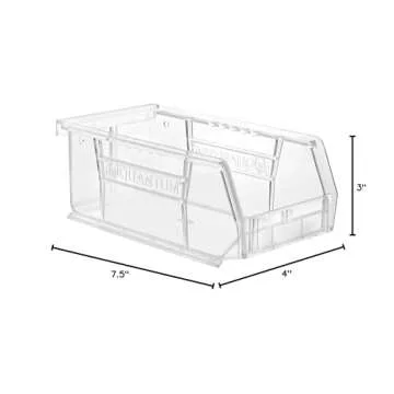 Hudson Exchange Stackable Storage Bin for Organization