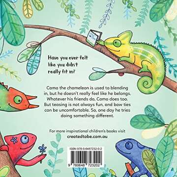 Born To Stand Out: A Story About a Chameleon Who Finds His True Colors