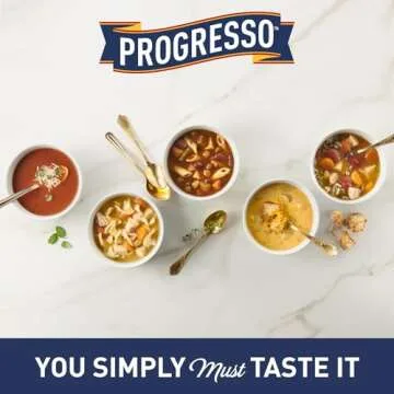 Progresso Italian-Style Wedding Soup, Traditional Canned Soup, 18.5 oz (Pack of 12)
