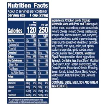 Progresso Italian-Style Wedding Soup, Traditional Canned Soup, 18.5 oz (Pack of 12)