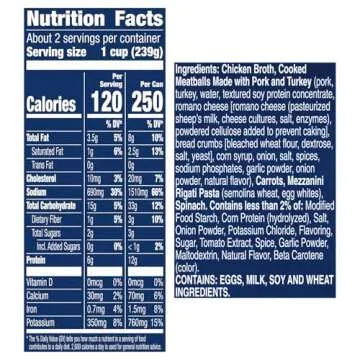 Progresso Italian-Style Wedding Soup, Traditional Canned Soup, 18.5 oz (Pack of 12)