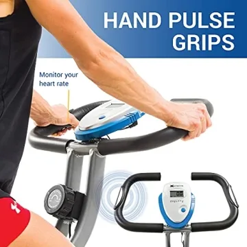 XTERRA Folding Exercise Bike with 225 LB Capacity