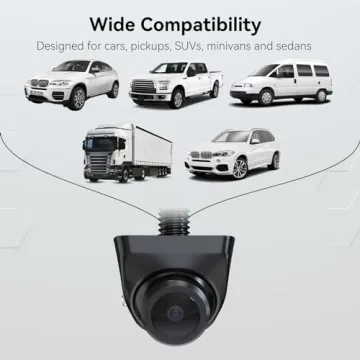 eRapta HD Backup Camera with 360° Rotation and Night Vision