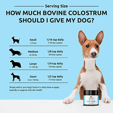 Four Leaf Rover: Bovine Colostrum for Dog Immune Support