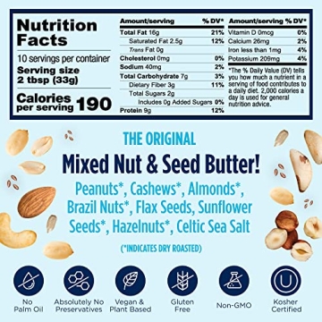 Peanut Pro Nut Butter by NuttZo - 7 Nuts & Seeds Blend