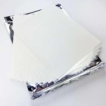 Supreme Icing Sheets 12 Pack Premium Flexible White Frosting Edible Printer Paper Cake Decorating 8....