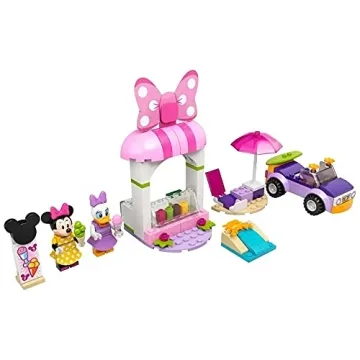 LEGO Disney Mickey and Friends Minnie Mouse’s Ice Cream Shop 10773 Building Kit - Fun Gift for Cre...
