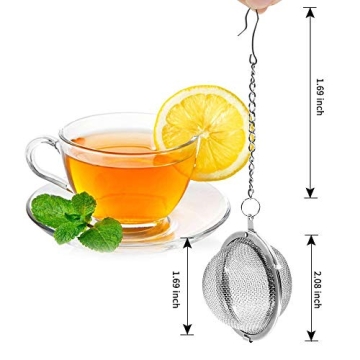 Fu Store Premium Stainless Steel Tea Infusers for Easy Brewing