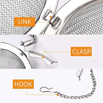 Fu Store Premium Stainless Steel Tea Infusers for Easy Brewing