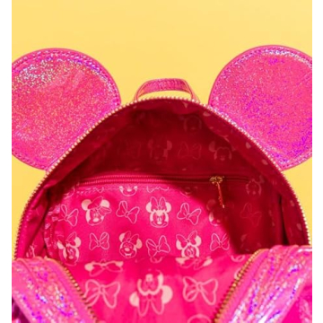 Loungefly Disney Minnie Mouse Sparkle Bag - Chic Pink Purse
