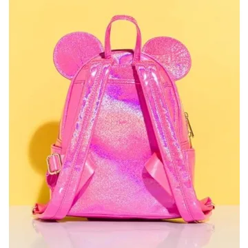 Loungefly Disney Minnie Mouse Sparkle Bag - Chic Pink Purse