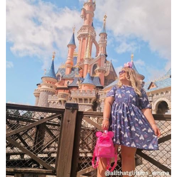 Loungefly Disney Minnie Mouse Sparkle Bag - Chic Pink Purse