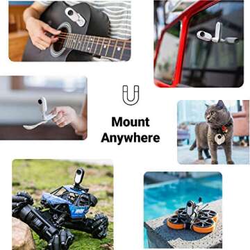 Insta360 GO 2 Mini Action Camera 64GB Bundle with Mount Adapter Compatible with GoPro Mounting Ecosystem (2 Items)