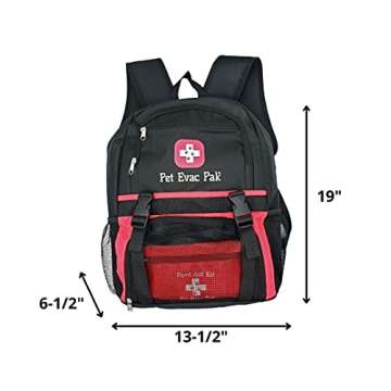 Pet Emergency Kit for Big Dogs with 72 Hours Food & Water