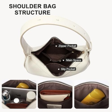 BOSTANTEN Crescent Shoulder Bag in Vegan Leather