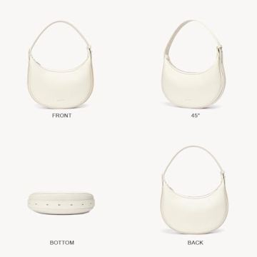 BOSTANTEN Crescent Shoulder Bag in Vegan Leather