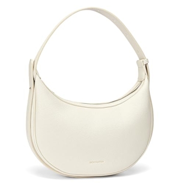 BOSTANTEN Crescent Shoulder Bag in Vegan Leather