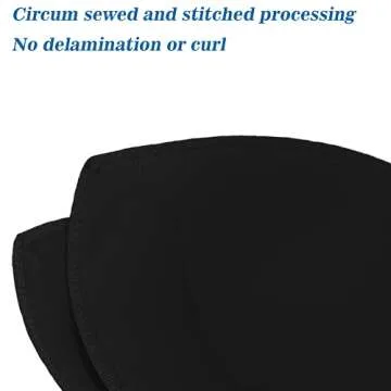 TopBine 3 Pairs Bra Pads Inserts Women's Sports Cups Bra Replacement Insert Bra Padding Inserts for Bikini Swimsuit (3 Color L, C/D)