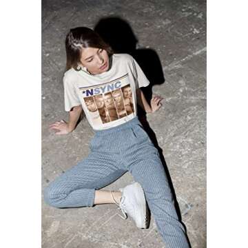 American Classics NSYNC Boxes White Adult T-Shirt Tee