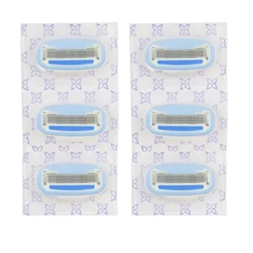 Amazon Basics Women's 5-Blade Razor Refills, 6 Count