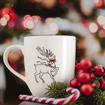 Discover the LEHAHA Christmas Coffee Mug Set of 6