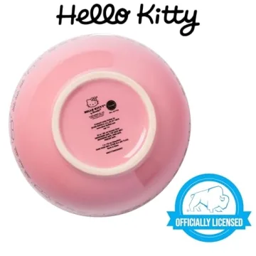 Hello Kitty Ramen Bowl with Chopsticks - Fun and Functional