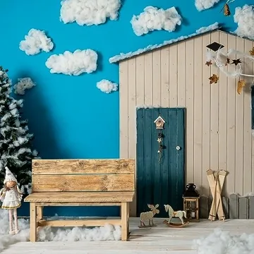 Prextex Pull-Apart Artificial Snow Fluff - Winter Decoration