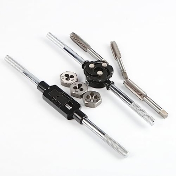 WAKUKA Tap and Die Set 60 Piece for All Your Threading Needs