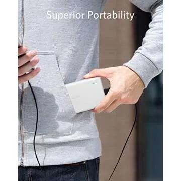 Anker PowerCore 13000mAh, Compact 3-Port Ultra-Portable Phone Charger Power Bank for iPhone 15/15 Plus/15 Pro/15 Pro Max/14/13 Series, iPad, Samsung