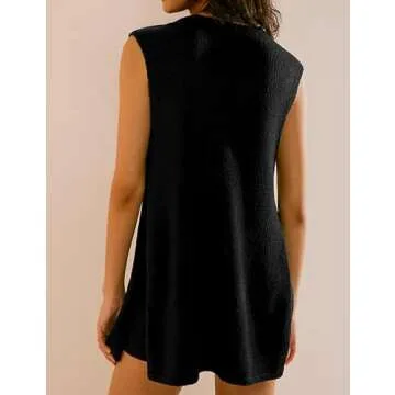 Stylish BQDCQB Women's Summer Sweater Set for Beach Wear