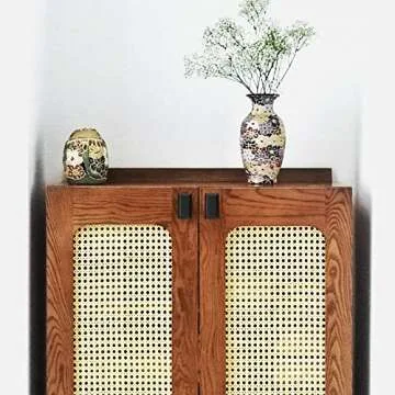 Ravinte Black Cabinet Knobs 30 Pack Knobs for Cabinets and Drawers Rectangular Kitchen Cabinet Knobs Drawer Pulls and Knobs Matte Black Closet Door Knobs