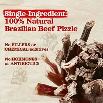 Natural Farm Bully Sticks (6 Inch, 50 Pack), Thin Pixie Pizzle Beef Treats, Grain-Free, High Protein, Best Rawhide Alternative for Small, Puppies or Senior Dogs